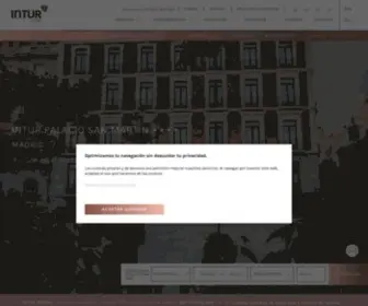 Hotelpalaciosanmartin.es(Hotel Intur Palacio San Martín en Madrid Centro) Screenshot