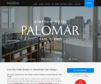 Hotelpalomar-Sandiego.com(Downtown San Diego Hotels) Screenshot