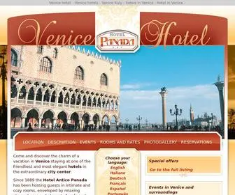 Hotelpanada.it(Hotel in Venice Hotel Antico Panada) Screenshot