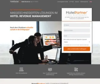 Hotelpartner-YM.com(HotelPartner Yield Management) Screenshot