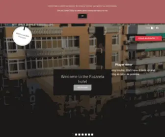 Hotelpasarela.com(Pasarela Hotel) Screenshot