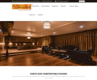 Hotelpeacepark.com(Hotel Peace Park Panvel) Screenshot