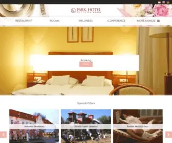 Hotelpelikan.hu(Park Hotel Pelikán) Screenshot