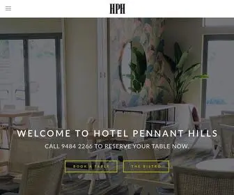 Hotelpennanthills.com.au(Hotel Pennant Hills) Screenshot