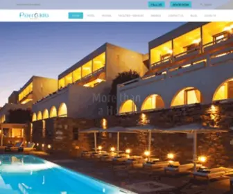 Hotelperrakis.com(Hotel Perrakis) Screenshot