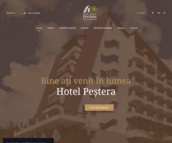 Hotelpestera.ro(Hotel Pestera) Screenshot