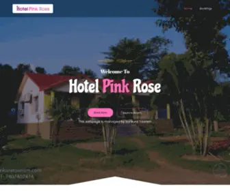 Hotelpinkrose.in(Hotel Pink Rose) Screenshot