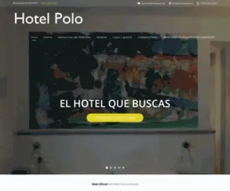 Hotelpolo.net(HOTEL POLO RONDA WEB OFICIAL) Screenshot