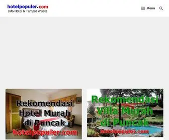 Hotelpopuler.com(Hotel Populer Murah Terdekat) Screenshot