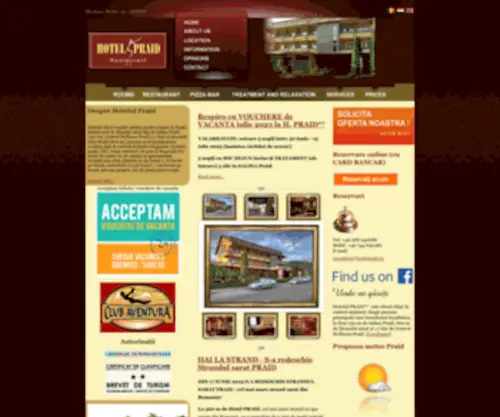 Hotelpraid.ro(Hotel Praid) Screenshot