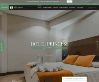 Hotelprincess.net(Hotel Princess en Ourense) Screenshot