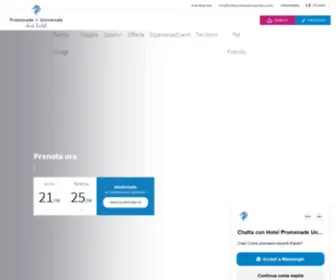 Hotelpromenadecesenatico.com(Hotel Promenade Universale) Screenshot