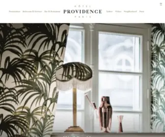 Hotelprovidenceparis.com(Hôtel Providence Paris) Screenshot