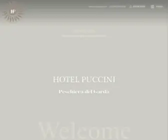 Hotelpuccini.it(Hotel Puccini sul lungolago di Peschiera del Garda) Screenshot