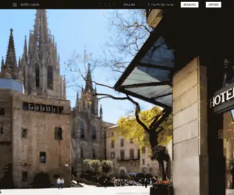 Hotelregenciacolon.com(Hotel Colón Barcelona) Screenshot