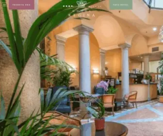 Hotelregina.it(Albergo 4 stelle a Milano in pieno Centro Storico) Screenshot