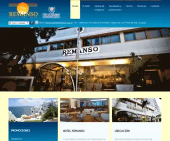 Hotelremanso.com.uy(Hotel Remanso) Screenshot