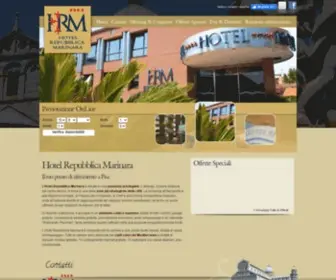 Hotelrepubblicamarinara.it(Hotel Pisa 4 Stelle Alberghi di Pisa nel Centro Storico) Screenshot