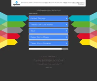 Hotelreservationhelper.com(3833com金沙网) Screenshot