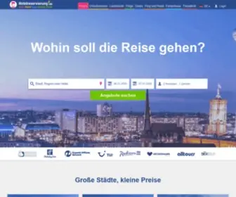 Hotelreservierung.de(Günstige Hotels online buchen) Screenshot