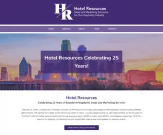 Hotelresources.com(Hotel Resources) Screenshot