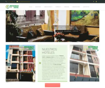 Hotelretamas.com(Retamas Hotel) Screenshot