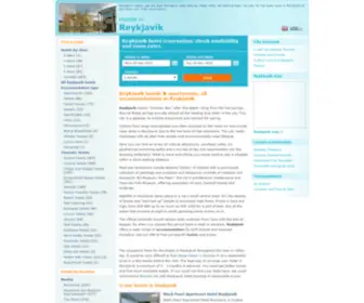 Hotelreykjavik.net(Reykjavik hotels & apartments) Screenshot