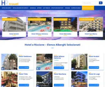 Hotelriccione.travel(I Migliori Hotel di Riccione per le tue Vacanze in Riviera) Screenshot