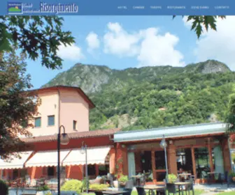 Hotelrisorgimento.com(Hotel Ristorante Risorgimento a Porlezza) Screenshot