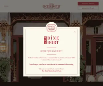 Hotelrochechouart.com(Hotel Rochechouart) Screenshot