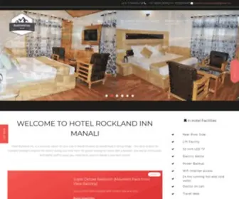 Hotelrocklandmanali.com(Best Hotels in Manali) Screenshot