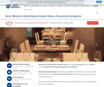 Hotelromeairport.it(Best Western Hotel Rome Airport) Screenshot