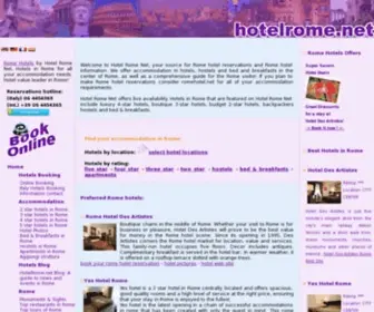 Hotelrome.net(Hotel Rome Net) Screenshot