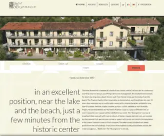 Hotelrosemarie.it(Hotel Rosemarie Lake Garda Italy) Screenshot