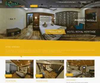 Hotelroyalheritage.in(Stay with us) Screenshot