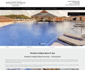 Hotelroyaltonantigua.com(Antigua Island) Screenshot