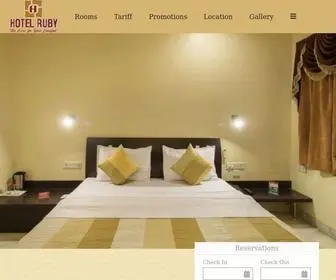 Hotelrubyjaipur.in(Hotel Ruby) Screenshot