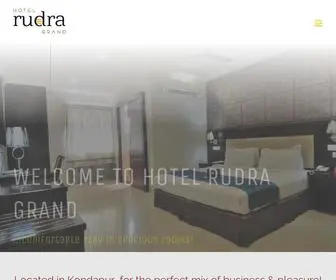 Hotelrudragrand.com(Spacious Hotel in Kondapur) Screenshot