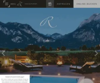 Hotelruebezahl.de(Ihr Wellnesshotel in Schwangau bei F) Screenshot