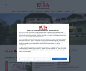 Hotelruia.ro(Hotel Ruia) Screenshot