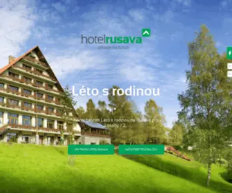 Hotelrusava.cz(Ubytování Hostýnské vrchy) Screenshot