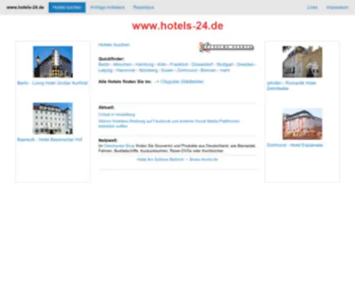 Hotels-24.de(Hotels 24) Screenshot