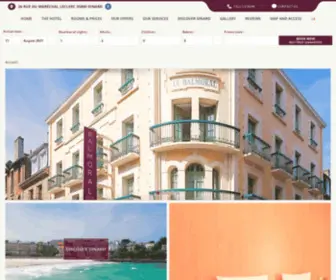 Hotels-Balmoral.com(Hotel Dinard Balmoral 3) Screenshot