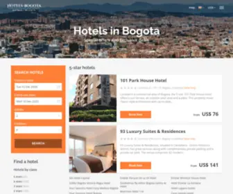 Hotels-Bogota.com(Bogota hotels & apartments) Screenshot