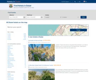 Hotels-Dubai.org(Dubai hotels) Screenshot