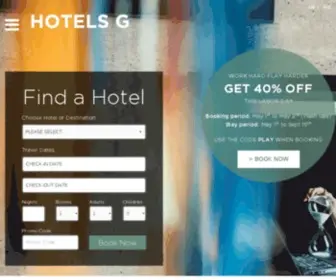 Hotels-G.com(Hotels G) Screenshot