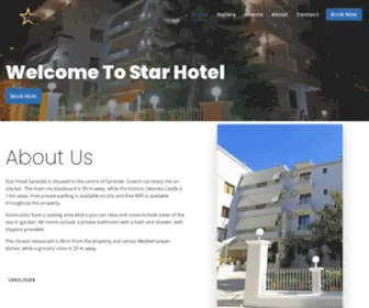 Hotels-IN-Albania.al(Star Hotel Saranda) Screenshot