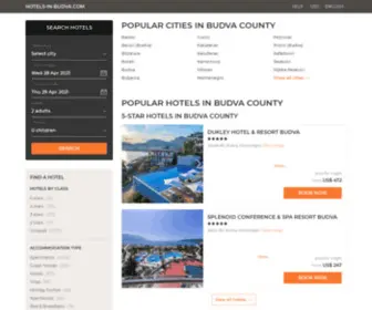 Hotels-IN-Budva.com Screenshot