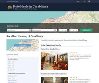 Hotels-IN-Casablanca.com(Casablanca hotels & apartments) Screenshot