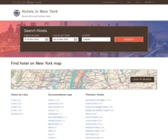 Hotels-Innewyork.com(All accommodations in New York) Screenshot